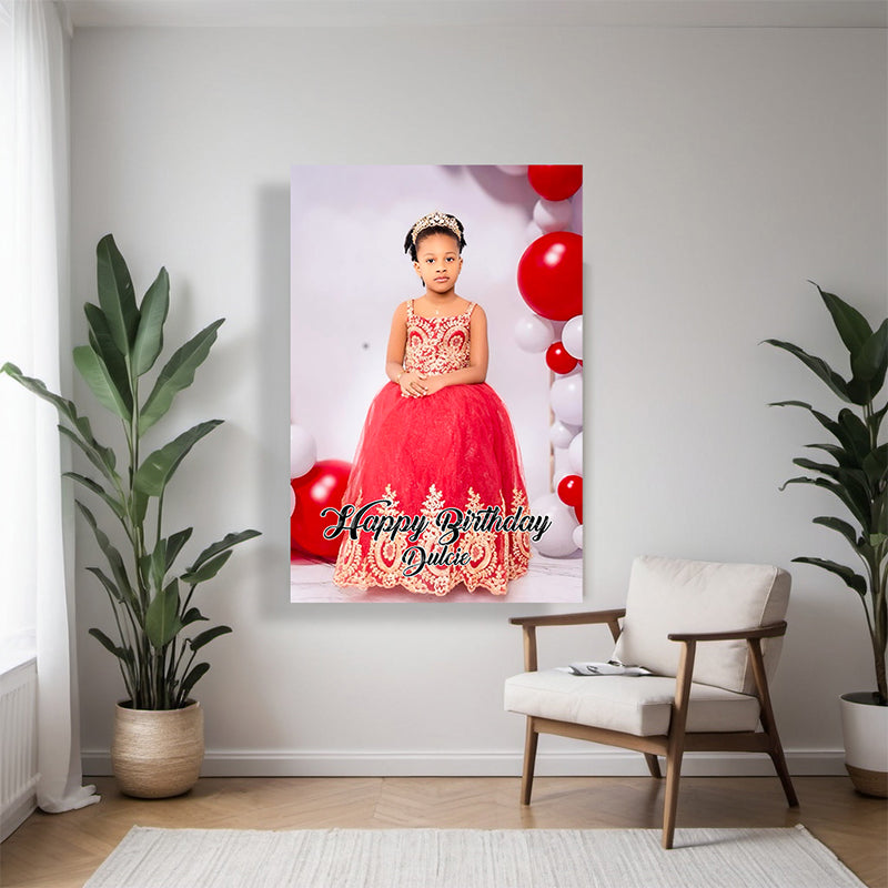 Personalized Metal Photo Print