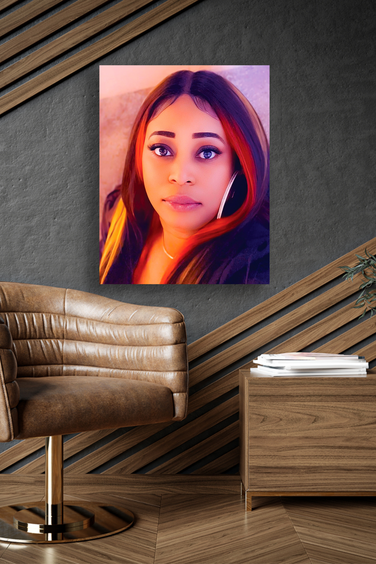 Personalized Metal Photo Print